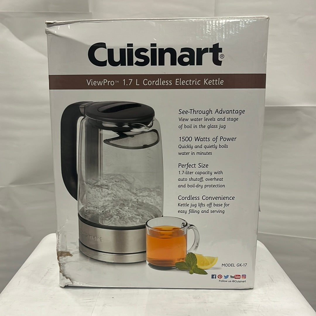 Cuisinart Viewpro 1.7L Cordless Electric Kettle