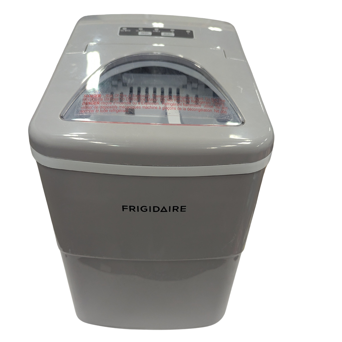 Frigidaire dishwasher on a white background