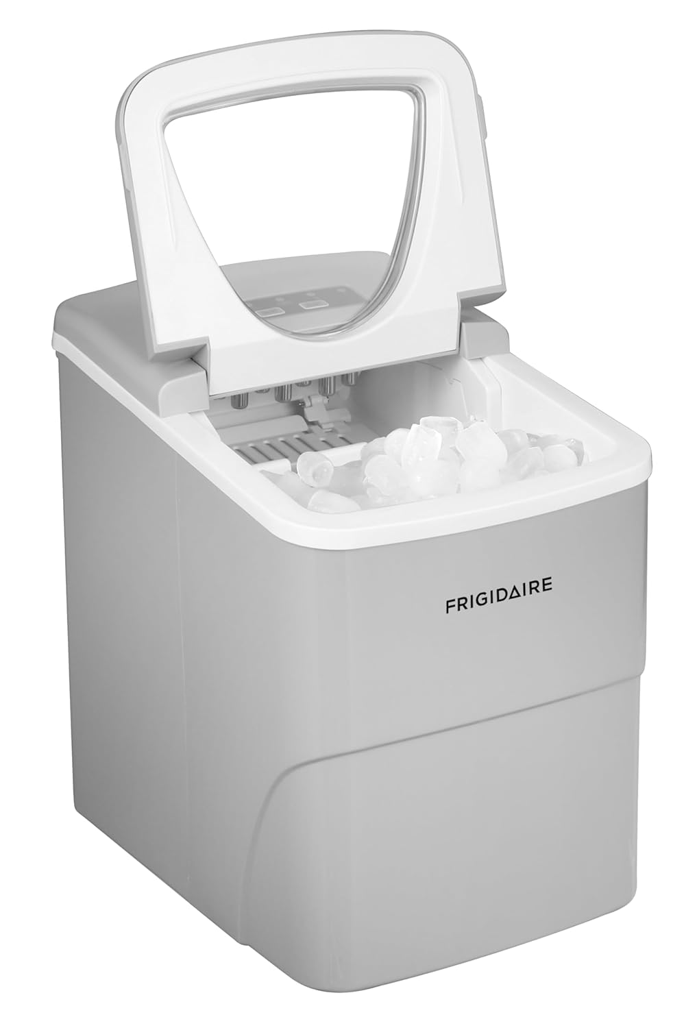 Frigidaire ice maker on a white background