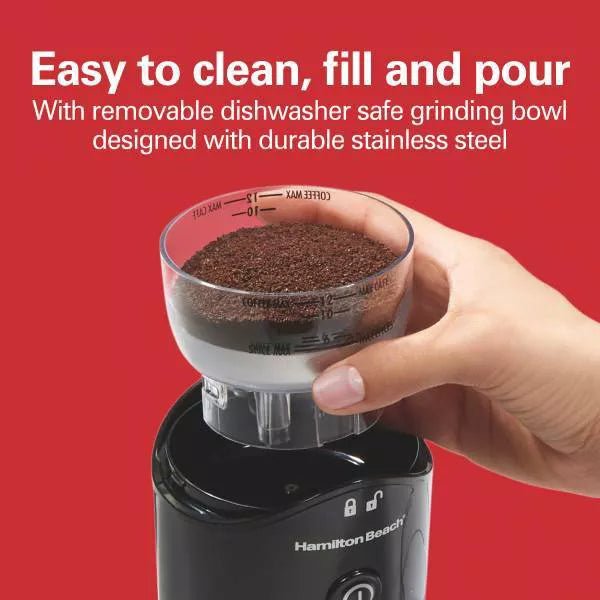 Hamilton Beach Coffee & Spice Grinder | Electric Grinder with Stainless Steel Blades