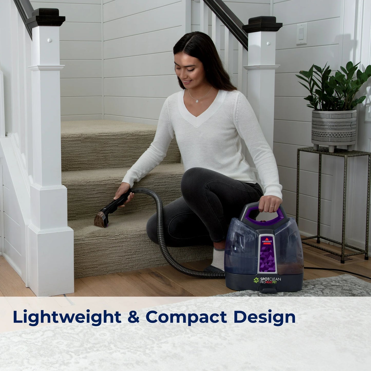 Bissell SpotClean ProHeat Pet Carpet & Upholstery Cleaner | Portable Deep Cleaner for Pet Stains & Spots