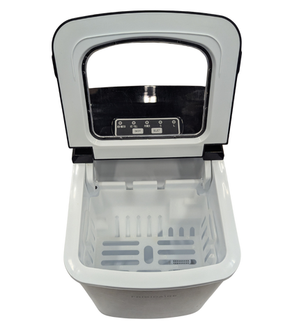 Small appliance with a transparent lid on a white background