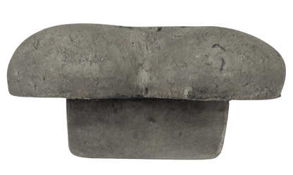 Concrete block on a white background
