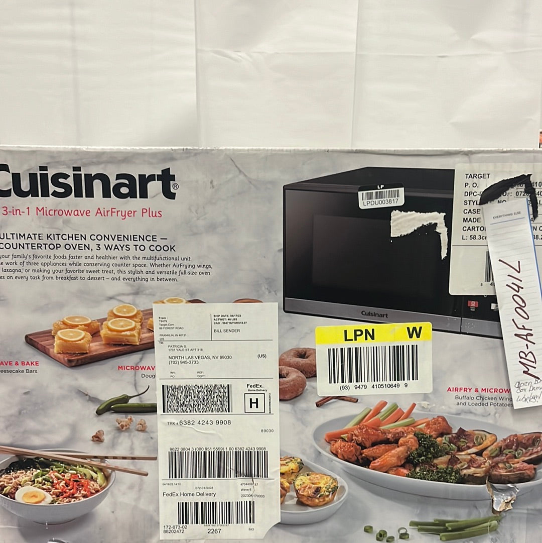 Cuisinart 1.2 cu ft Microwave Oven with Air Fryer