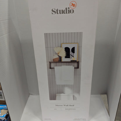 3B Studio mirror wall shelf packaging on a white background