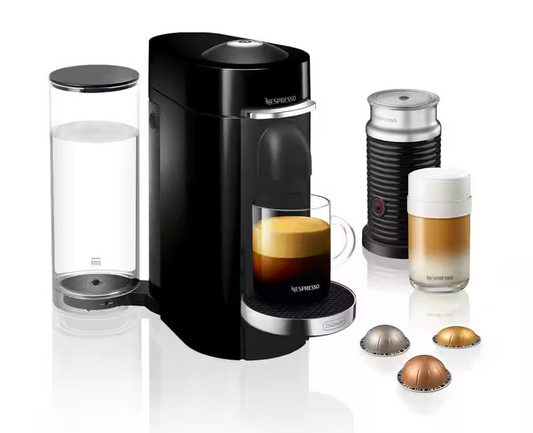 Nespresso VertuoPlus Coffee & Espresso Machine – Single-Serve with Centrifusion Technology