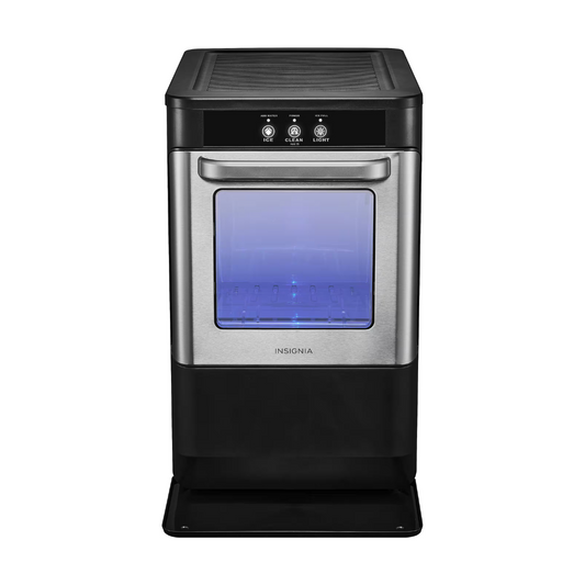 Insignia portable washer on a white background