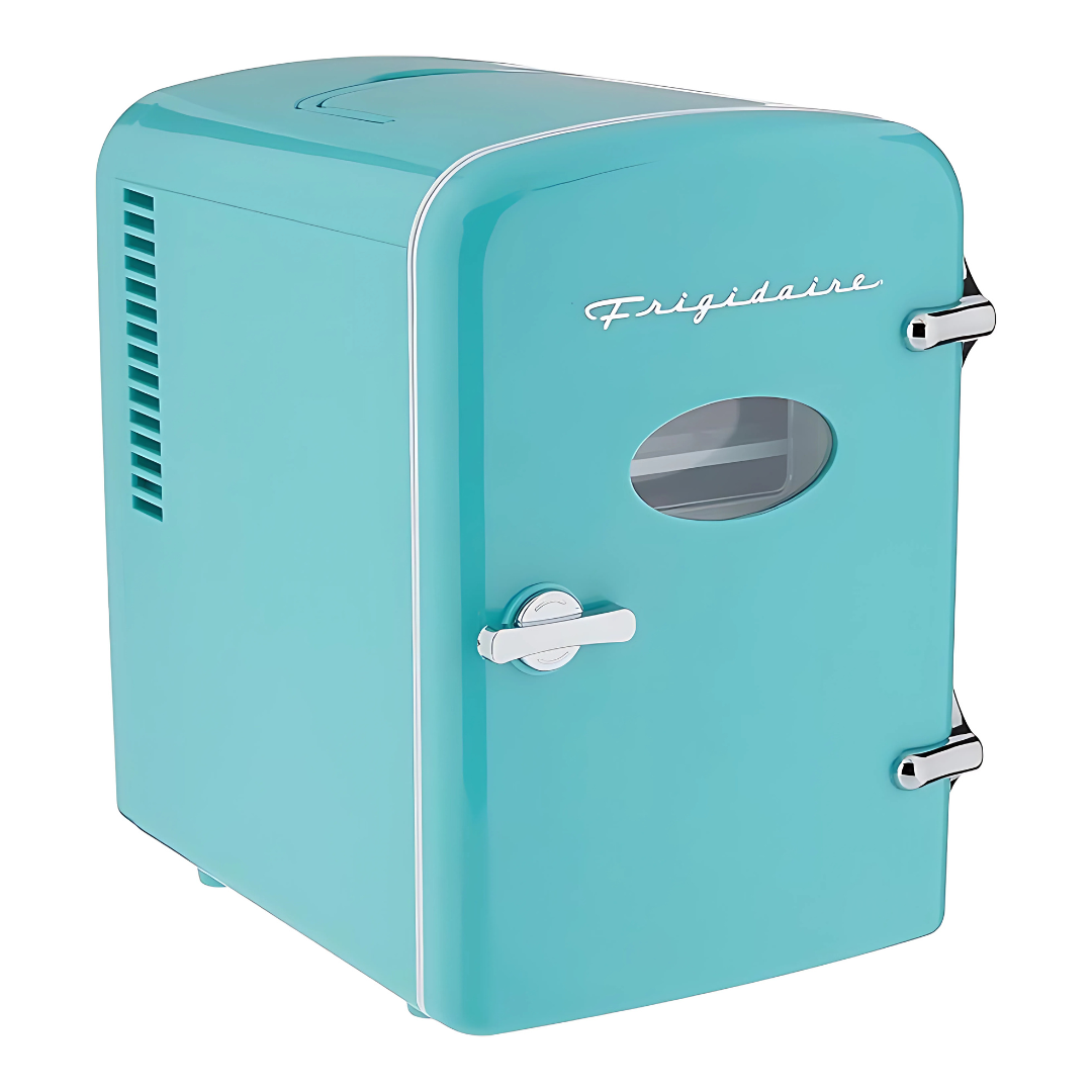 Frigidaire 6-Can Retro Mini Fridge – Compact Portable Cooler