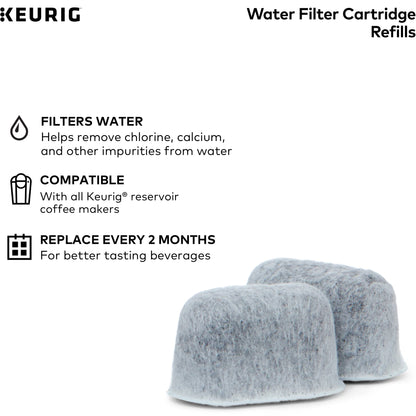 Keurig Water Filter Cartridges -New | Replacement Charcoal Filters for Keurig Coffee Makers