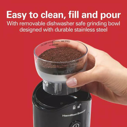 Hamilton Beach Coffee & Spice Grinder | Electric Grinder with Stainless Steel Blades