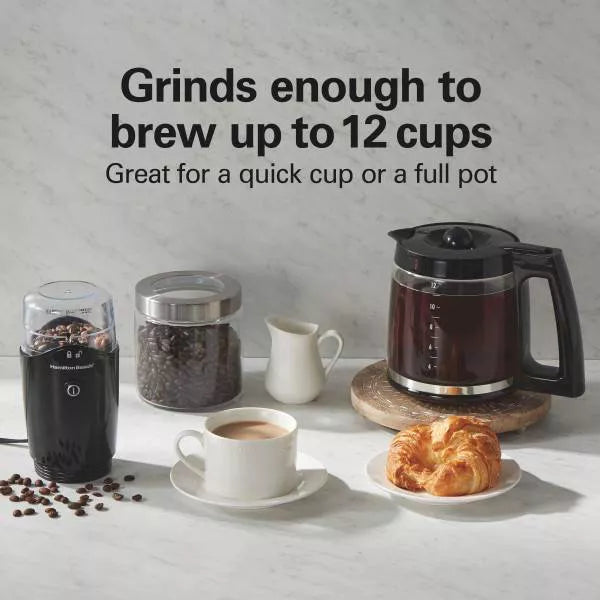 Hamilton Beach Coffee & Spice Grinder | Electric Grinder with Stainless Steel Blades
