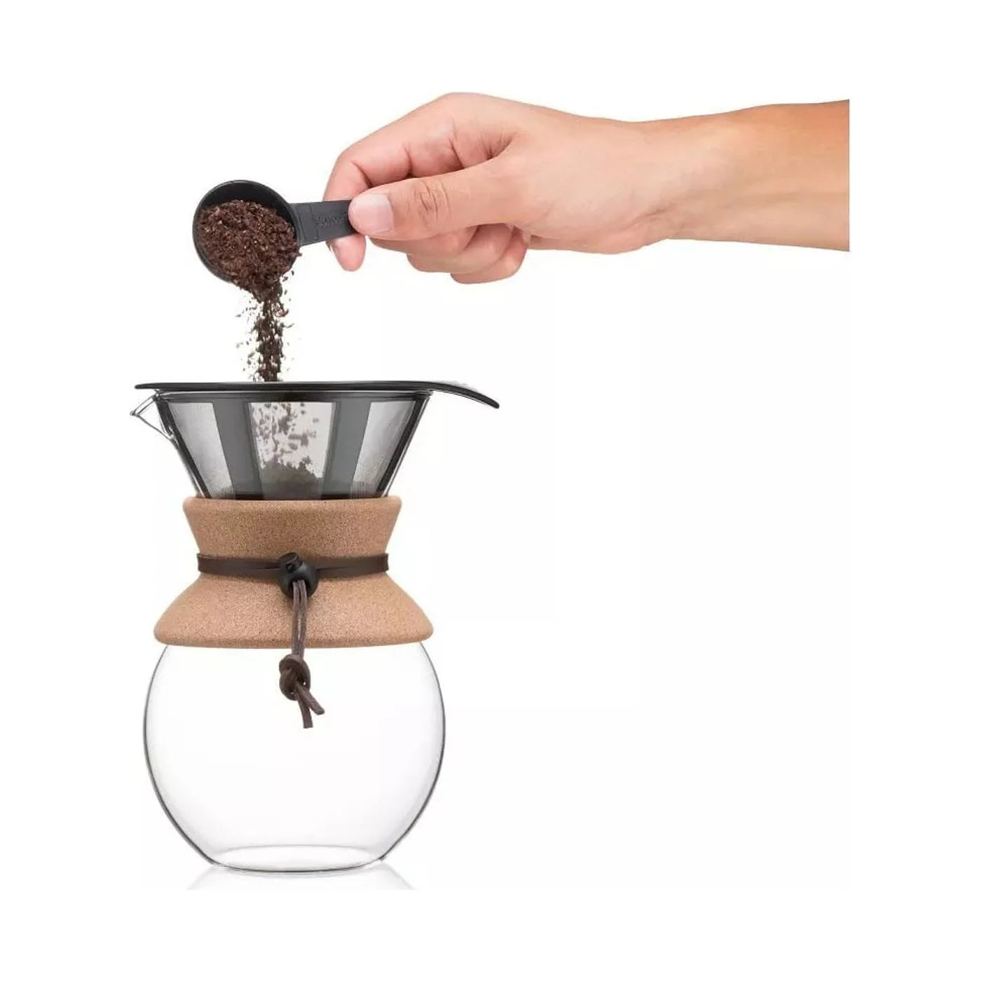 Bodum Pour Over Coffee Maker | Manual Drip Brewer with Permanent Filter