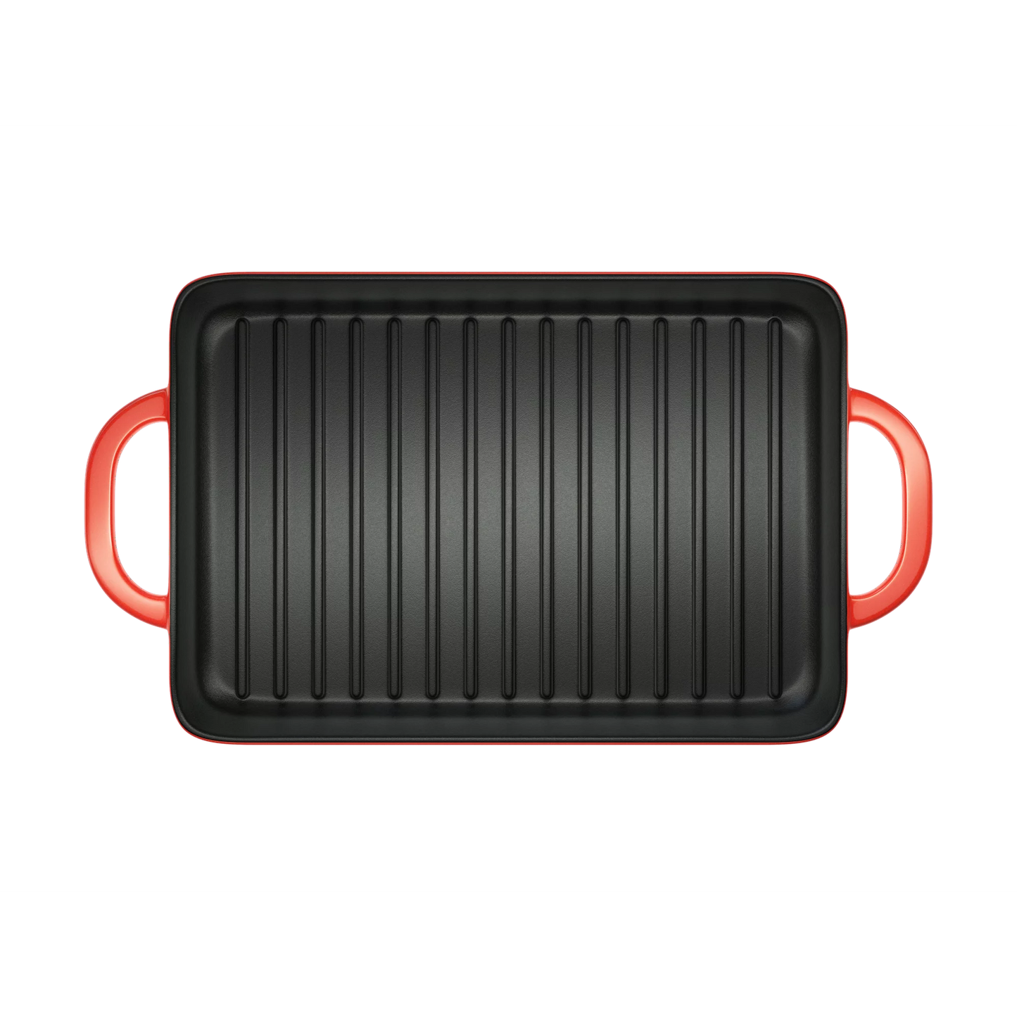 Lodge Cast Iron Enameled Cast Iron Grill Pan