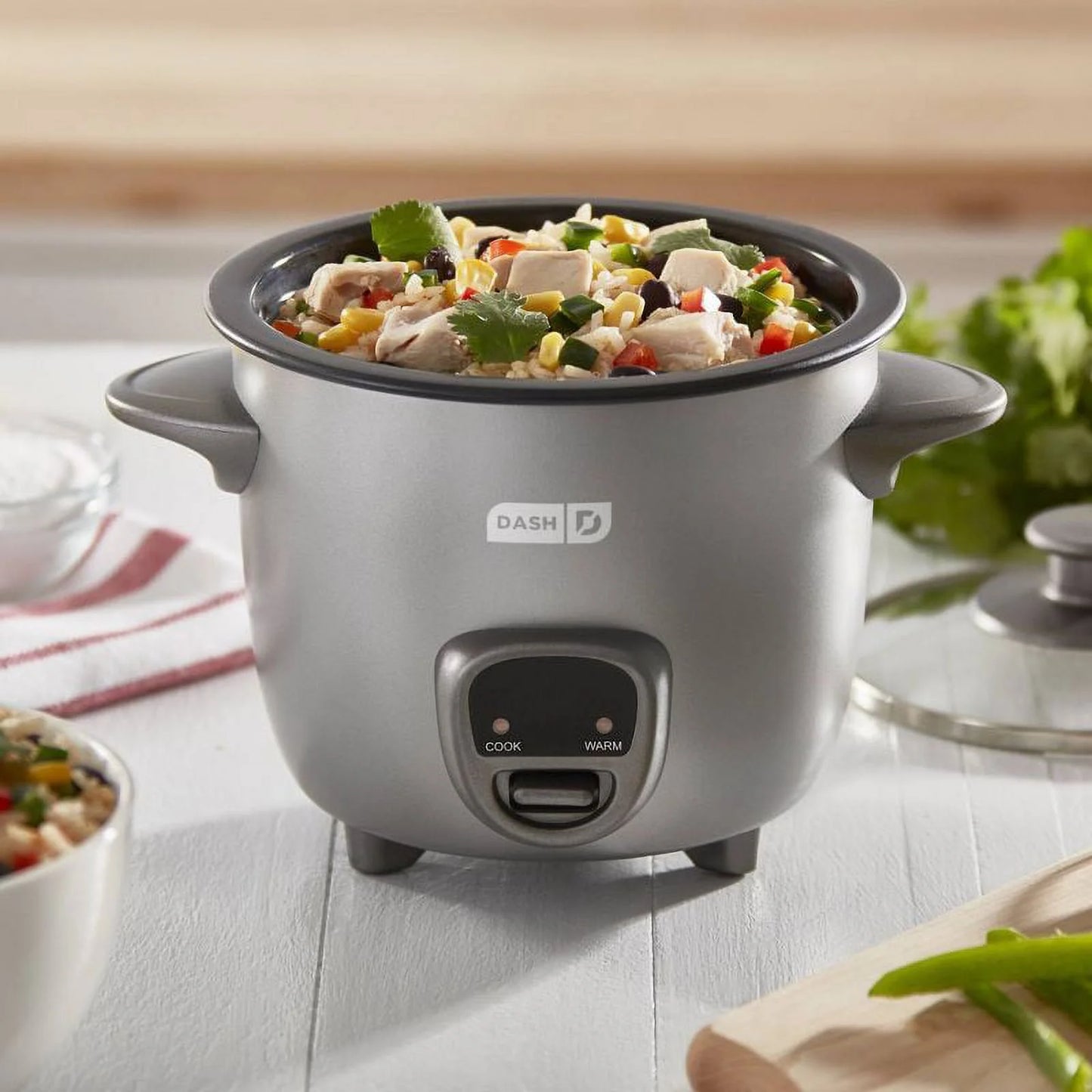Dash Mini Rice Cooker | Compact Cooker for Rice, Quinoa & More